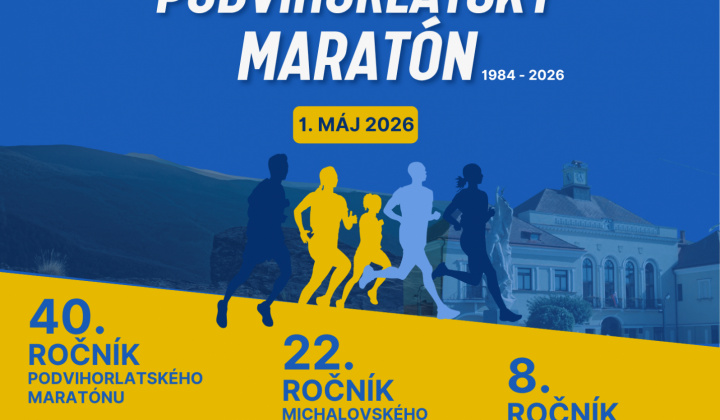 Fotka - Podvihorlatský Maratón - oznam o konaní podujatia